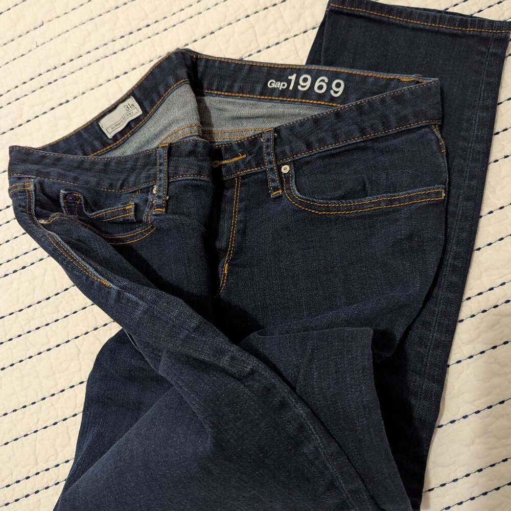 Gap Always Skinny Denim 1969 Jean 31 (short) bootcut - NWOT